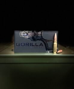 Silverback 8.6 Blackout 285gr Fracturing Subsonic Ammunition - 20 Round Box - For 8″ 12″ or 16″ Barrel