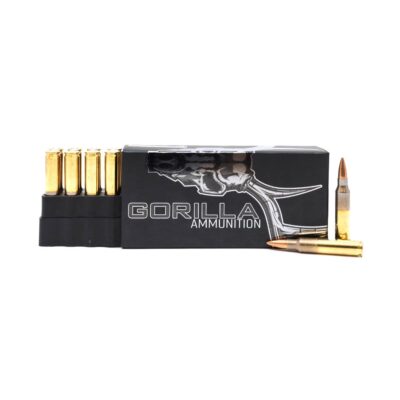 Gorilla Ammunition .223 REM 69gr Sierra Matchking© – 20 Round Box