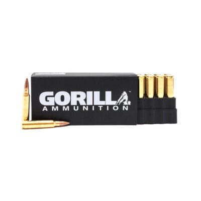 Gorilla Ammunition .223 Rem 77gr Sierra MatchKing© – 20 Round Box