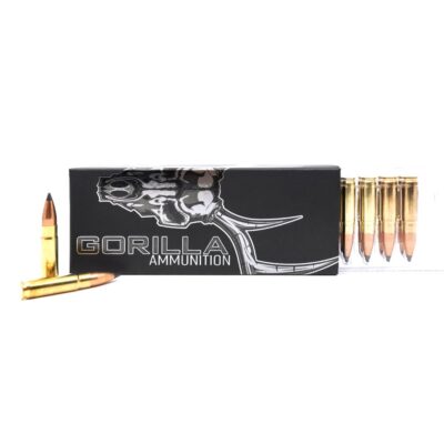 Gorilla Ammunition .300 Blackout 110gr Nosler Varmageddon – 20 Round Box