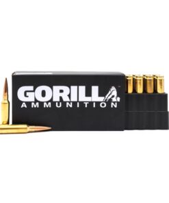 Gorilla Ammunition 6.5 Creedmoor 140gr Berger Hybrid Target – 20 Round Box