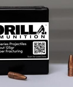 300 Blackout 125gr Solid Copper Fracturing Projectiles (Qty of 50) **NOT LOADED - PROJECTILES ONLY**