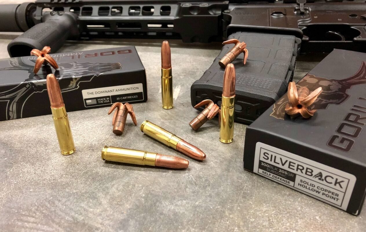 Blackout Ammo 8.6 Blackout ammo closeup