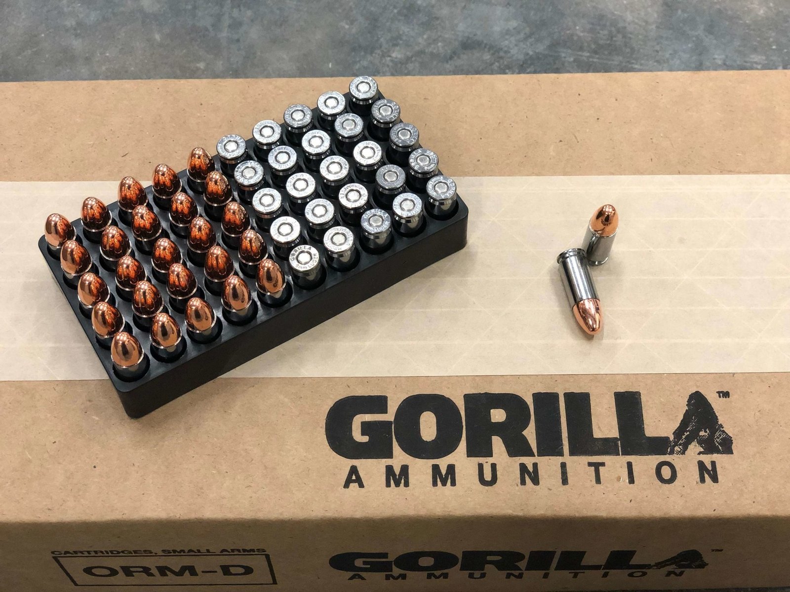 Training 9mm 115gr Pistol Ammunition - 50 Round Box