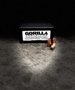 Silverback 9MM 135gr Solid Copper Subsonic Expanding Projectiles (Qty of 50) **NOT LOADED - PROJECTILES ONLY**
